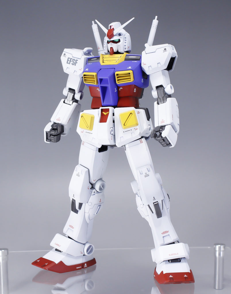 MG 1/100 RX-78-2 ガンダム Ver.Ka 全塗装 レビュー
