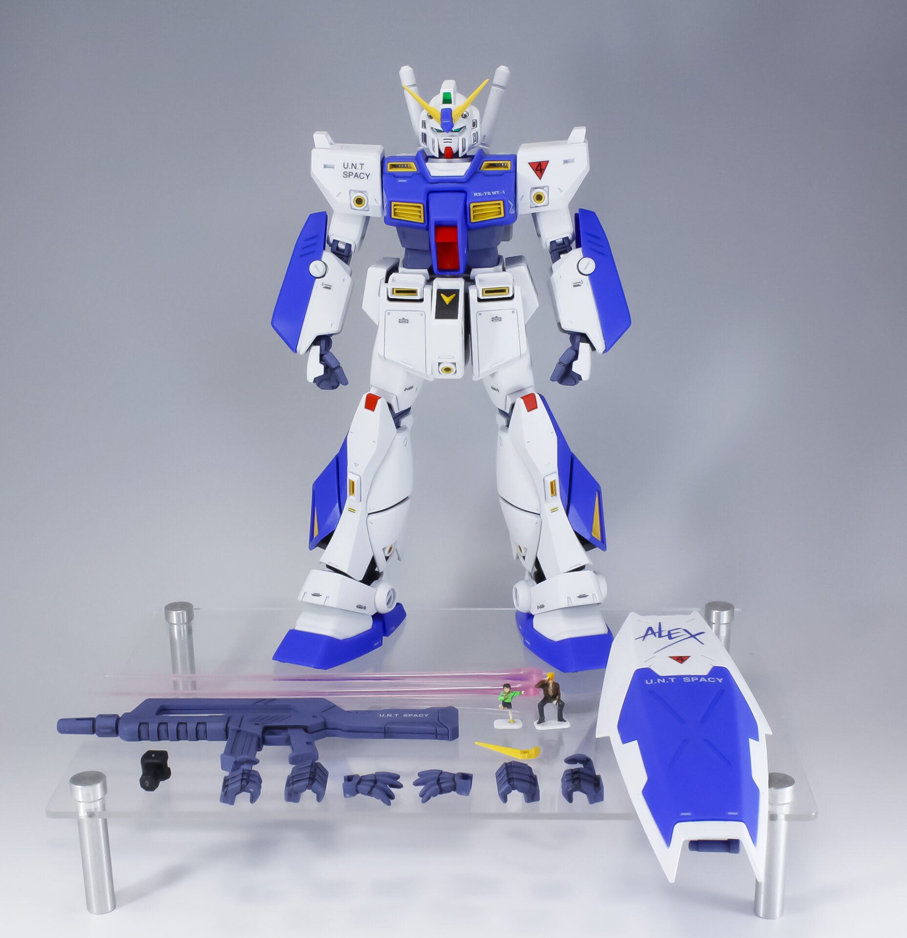 コンテストガンプラ非売品、限定 非売品 MG ガンダムNT-1ゴールド