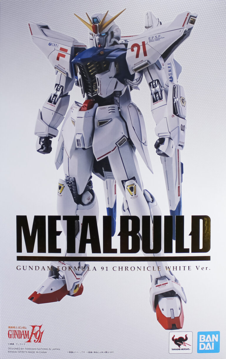 METAL BUILD ガンダムF91 CHRONICLE WHITE Ver. レビュー | アナハイム工房 TAKAブログ