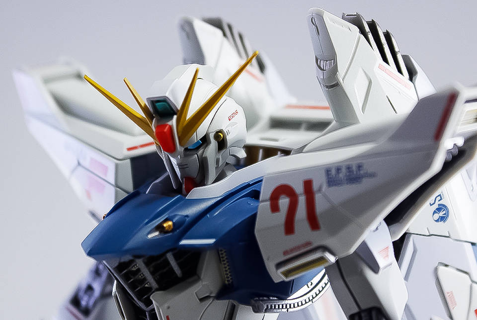 METAL BUILD ガンダムF91 CHRONICLE WHITE Ver. レビュー